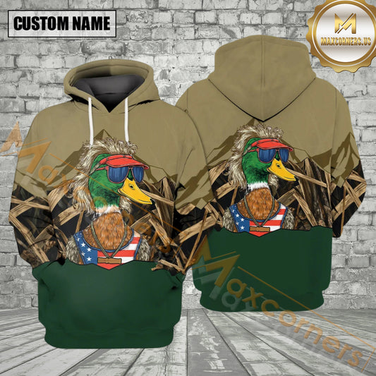 Maxcorners Duck Swagger All Over Print Shirt Best Gift For Hunter