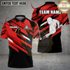 Maxcorners Billiards Slash Motion Multicolor Customized Name, Team Name 3D Shirt