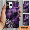 Maxcorners Darts Lightning Dartboard Multicolor Personalized Name 3D Phone Case