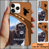 Maxcorners Musk Hunting Personalized Name Phone Case LM1012