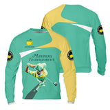 Maxcorners Master Tournament Custom Men's Golf Polo Shirt, Golf Gifts For Dad