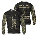 Maxcorners Funny Bigfoot Men's Golf Polo Shirt, Funny Golf Shirt, Gift For Golfers