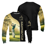 Maxcorners Augusta Golf Club Custom Men's Golf Polo Shirt, Gift For Golfers