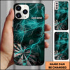 Maxcorners Darts Lightning Dartboard Multicolor Personalized Name 3D Phone Case