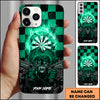 Maxcorners Darts Joker Dartboard Multicolor Personalized Name 3D Phone Case