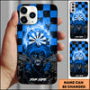 Maxcorners Darts Joker Dartboard Multicolor Personalized Name 3D Phone Case