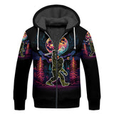 Maxcorners Bigfoot Funny Mens Golf Polo Shirt, Father's Day Golf Gifts