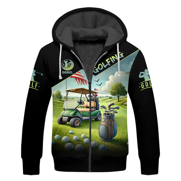 Maxcorners The Older I Get Custom Men's Golf Polo Shirt, Funny Golf Shirt, Dad Golf Gift