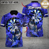 Maxcorners Darts Mythic Thunder God Multicolor Customized Name, Team Name 3D Shirt