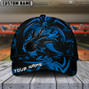 Maxcorners Bowling Spider Multicolor Personalized Name 3D Cap