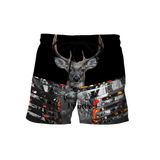 Maxcorners Deer Hunter Custom Name Shirt 3D All Over Printed Clothes