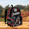Maxcorners Motocross Personalized Name And Number Backpack