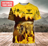 Maxcorners Personalized Name Honey Bee All Over Printed Unisex Shirt LM1304