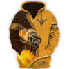 Maxcorners Personalized Name Honey Bee All Over Printed Unisex Shirt LM1304