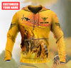 Maxcorners Personalized Name Honey Bee All Over Printed Unisex Shirt LM1304