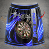 Maxcorners Darts Neon Heartbeat Dartboard Personalized 3D Skirts With Shorts