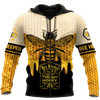 Maxcorners Bee Keeper All Over Printed Unisex Shirt LM1304