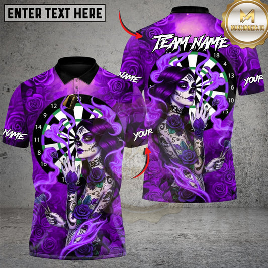 Maxcorners Darts Mythic Thunder God Multicolor Customized Name, Team Name 3D Shirt