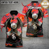 Maxcorners Eagle of the Final Frame 8 Ball Billiards Multicolor Customized Name, Team Name 3D Shirts