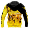Maxcorners Personalized Name Honey Bee 22 All Over Printed Unisex Shirt LM1304