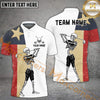 Maxcorners Skeleton Golf Flag Options Personalized Name, Team Name 3D Shirt