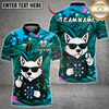 Maxcorners Graffiti Wolf Darts Multicolor Customized Name, Team Name 3D Shirts