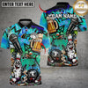 Maxcorners Bowling And Pins Funny Beer Drunken Strike Street Style Customized Name, Team Name 3D Shirt (4 Colors)