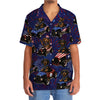 Maxcorners 4th Of July Funny Dachshund Hot Rod Hawaiian Shirt
