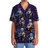 Maxcorners 4th Of July Funny Dalmatian Hot Rod Hawaiian Shirt