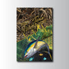 Maxcorners Tuna Fishing Deep Water Action Scene Design Personalized Name 3D Poster
