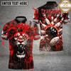 Maxcorners Lion Bowling Designn Multicolor Customized Name, Team Name 3D Shirts