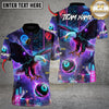 Maxcorners Cyber Eagle 8 Ball Billiards Multicolor Customized Name, Team Name 3D Shirts