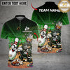 Maxcorners Bowling And Pins Funny Beer Drunken Fighting Customized Name, Team Name 3D Shirt (4 Colors)