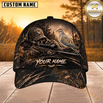Maxcorners Hunting Skull Sniper Sunset Personalized 3D Cap