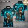 Maxcorners Darts Bulldog Fire Flames Multicolor Customized Name, Team Name 3D Shirts