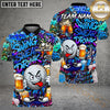 Maxcorners Golf Beer Graffiti Character Funny Drunk Personalized Name, Team Name 3D Shirt (6 Colors)