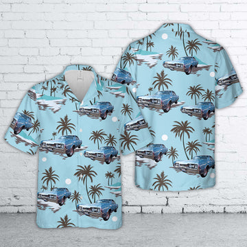 Maxcorners Custom Car 1967 Oldsmobile 442 Cutlass Supreme Sport Coupe Hawaiian Shirt