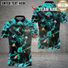 Maxcorners Billiards Viking Thunder Multicolor Customized Name, Team Name 3D Shirts