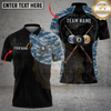 Maxcorners Billiards Ball 8 Tactical Camouflage Combat Personalized Name Shirt (4 Colors)