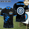 Maxcorners Eagle Eye Archery Personalized Name 3D Shirt