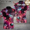 Maxcorners Cyber Eagle 8 Ball Billiards Multicolor Customized Name, Team Name 3D Shirts