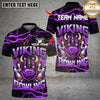 Maxcorners Thunder Viking Bowling Multicolor Customized Name, Team Name 3D Shirts