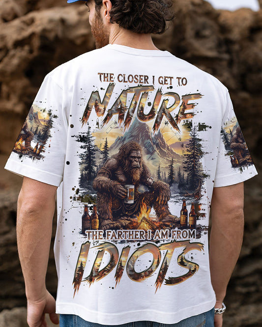 Maxcorners The Closer I Get To Nature Bigfoot All Over Print LM2101
