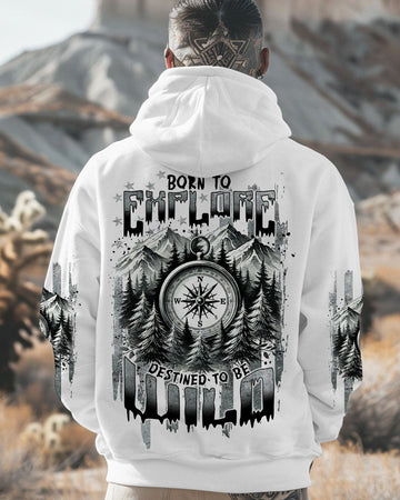 Maxcorners Born To Explore Destined To Be Wild Compass All Over Print LM2101