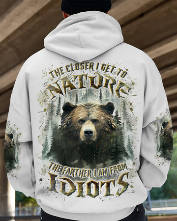 Maxcorners The Closer I Get To Nature Bear All Over Print -Yhln0110241 LM2101