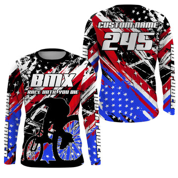 Maxcorners Race Until You Die Cycling Customize Name 3D Shirts