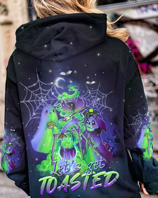 Maxcorners Let's Get Toasted Halloween All Over Print LM2101