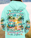 Maxcorners Making Memories One Campfire At A Time Flamingo All Over Print LM2101