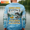 Maxcorners Sometimes It's Fish, Sometimes It's a Buzz Fishing Shirt, Fishing UPF Shirts, Funny Fishing Shirt