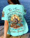 Maxcorners The Sea Once It Casts Its Spell Compass All Over Print LM2101